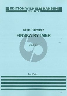 Palmgren Finske Rytmer Op. 31 Piano