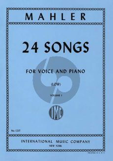 Mahler 24 Songs Vol.1 Low Voice (No.1-6)