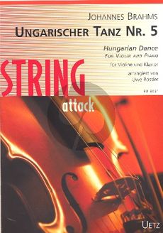 Brahms Hungarian Dance No. 5 Violine und Klavier (arr. Uwe Rossler)