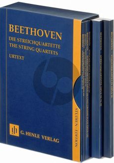 Beethoven String Quartets (Complete Box) Study Score (Henle)