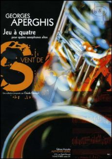 Jeu a Quatre 4 Saxophones Alto Score/Parts