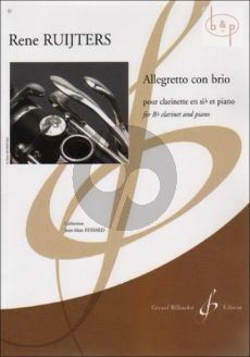 Allegretto con brio for Clarinet and Piano