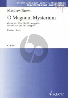 Brown O Magnum Mysterium SATB