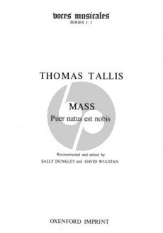 Tallis Missa puer natus est MMAATBB (Oxenford)