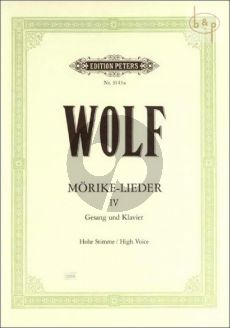 Morike Lieder Vol.4