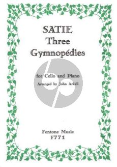 Satie 3 Gymnopedies Cello and Piano (arr. John Arkell)