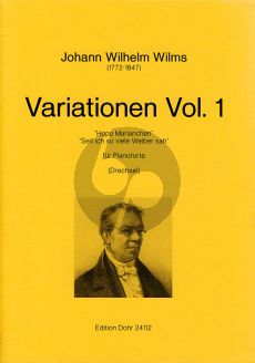 Wilms Variationen Vol. 1 Klavier (Oliver Drechsel)