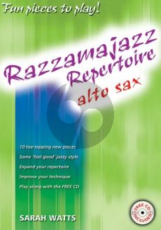 Watts Razzamajazz Repertoire Alto Sax (Book with CD)