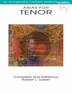 Opera Anthology Arias for Tenor