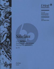 Sibelius Tapiola Opus 112 Orchester Partitur (Kari Kilpeläinen)