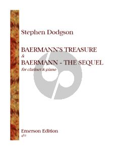 Dodgson Baermann's Treasure & Baermann The Sequel Clarinet and Piano (Introduction & Variations on a theme by Weber) (grade 8)