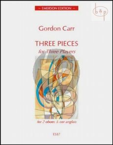 Carr 3 Pieces for 3 Players (Score/Parts)