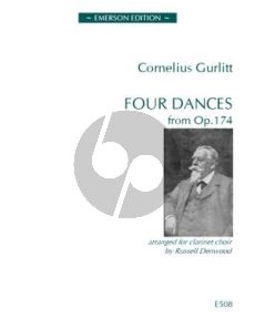 Gurlitt 4 Dances from Op.74 for Clarinet Choir (Score/Parts) (arr. Russell Denwood)