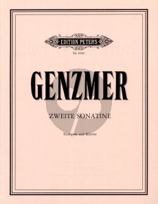 Genzmer Sonatine No. 2 Trompete und Klavier