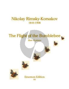 Rimsky-Korsakoff The Flight of the Bumble Bee Flute-Piano