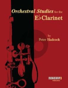 Hadcock Orchestral Studies for the Eb Clarinet