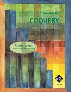 Coquery Bossa Verte for Flute and Guitar (Score/Parts)