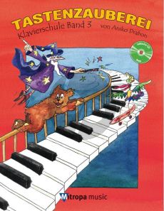 Drabon Tastenzauberei Klavierschule Band 3 (Bk-Cd)