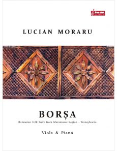 Moraru Borsa for Viola and Piano (Score and Part) (Romanian traditional music)