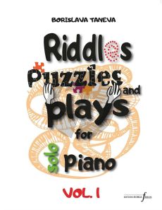 Taneva Riddles, Puzzles and Plays – Volume 1 Piano solo