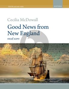 McDowall Good News from New England SSATB and Solo Violin