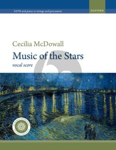 McDowall Music of the Stars SATB and Piano (or Strings with Percussion) (Vocal Score)