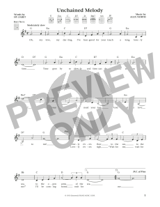 Unchained Melody (from The Daily Ukulele) (arr. Liz and Jim Beloff)