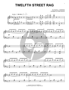 Twelfth Street Rag [Jazz version] (arr. Phillip Keveren)