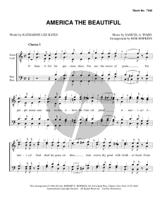 America, the Beautiful (arr. Rob Hopkins)