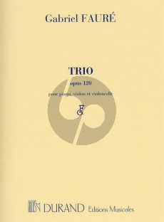 Faure Trio Op.120 Violin-Violoncello-Piano (Durand)