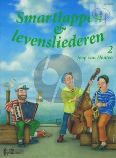 Houten Smartlappen & Levensliederen Vol.2 (Akkordeon-Keyboard met Gitaar akk.)
