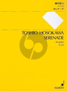 Hosokawa Serenade for Guitar (2003) (Grade 4)