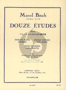 Bitsch 12 Etudes Flute