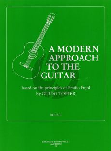 Topper Modern Approach to the Guitar Vol.2 (Based on the Principles of Emilio Pujol)