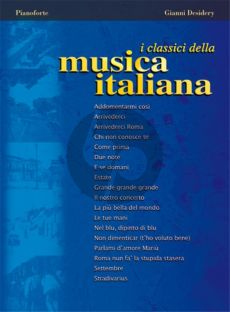 Album I Classici della Musica Italiana for Easy Piano (Arr. by Gianni Desidery)