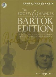 Bartok Duos & Trios for Violin (Bk-Cd) (edited by Hywel Davies)