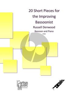 Denwood 20 Pieces for the Improving Bassoonist Bassoon-Piano