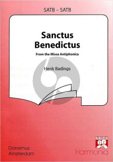 Badings Sanctus Benedictus (from Missa Antiphonica) SATB