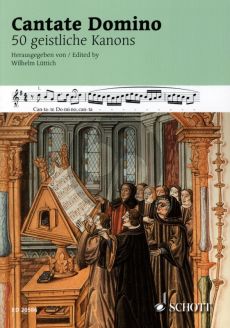 Cantate Domino Gemischte Stimmen (50 Geistliche Kanons) (Wilhelm Luttich)