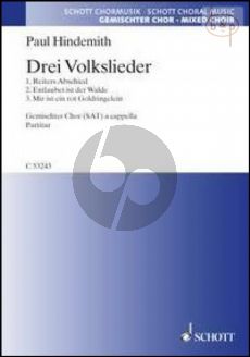 3 Volkslieder (SAT)