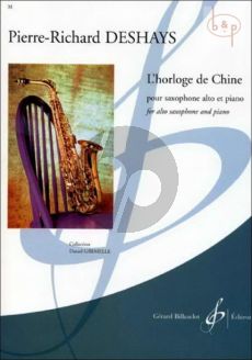 l'Horloge de Chine Saxophone Alto et Piano