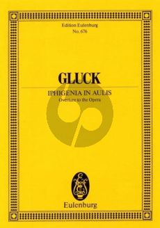 Gluck Iphigenie in Aulis Ouverture Studienpartitur