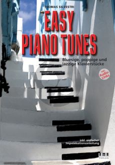 Silvestri Easy Piano Tunes (18 leichte Klavierstücke im Stil von Blues, Pop und Jazz) (Buch mit Audio online)