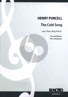 Purcell The Cold Song (What Power art Thou) from King Arthur Alto Voice and Piano