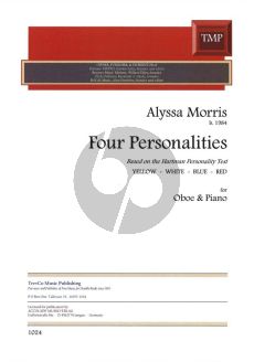 Morris Four Personalities for Oboe and Piano