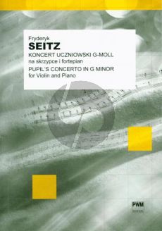Seitz Concertino Op.12 No.3 in G-Minor for Violin and Piano (Edited by Emil Górski)