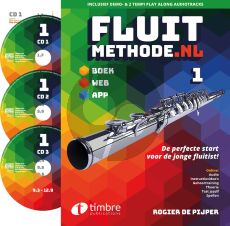 Pijper Fluitmethode.nl Vol.1 (Boek met 3 CD's)