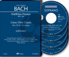 Bach Matthaus Passion BWV 244 Soli-Choir-Orch. Alt Chorstimme 4 CD's (Carus Choir Coach)