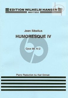 Humoresque No.4 Op.89 No.2 Violin-Piano