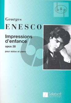 Enescu Impressions d'enfance Op.28 Violin-Piano